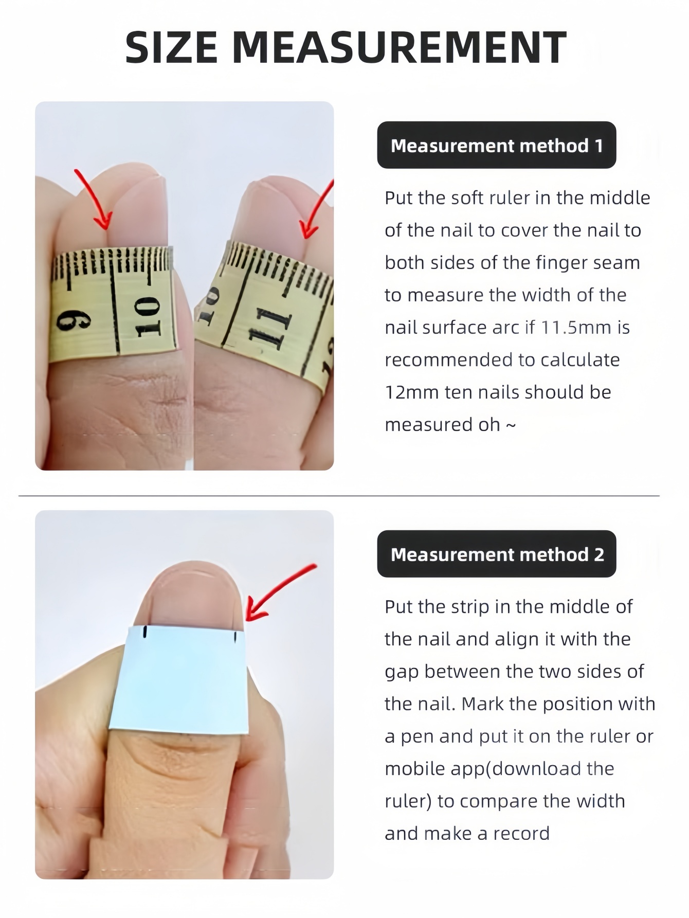 10個入りの短い四角形の装着可能なネイル、細かいグリッターパ - Nail Art Overlay のレビューと価格