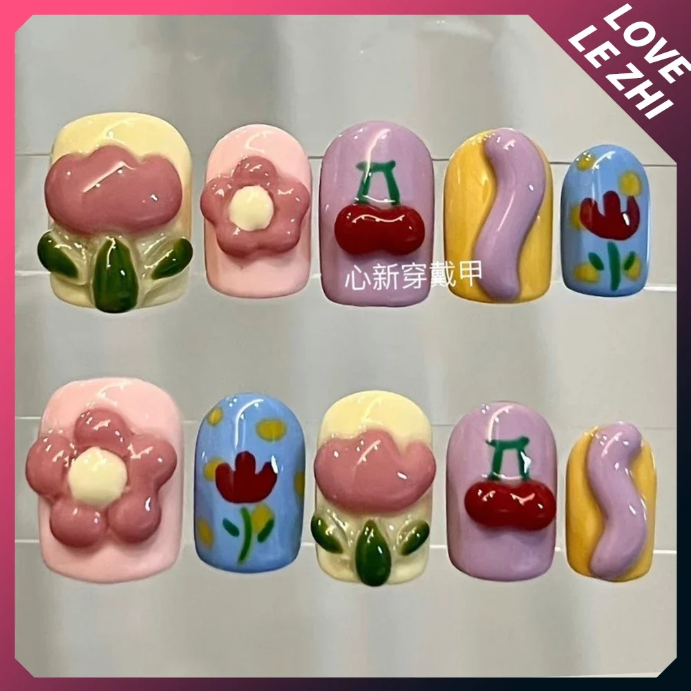 10 個 DIY 創造性面白いマッシュアップカラーショートラ - Nail Art Love のレビューと価格