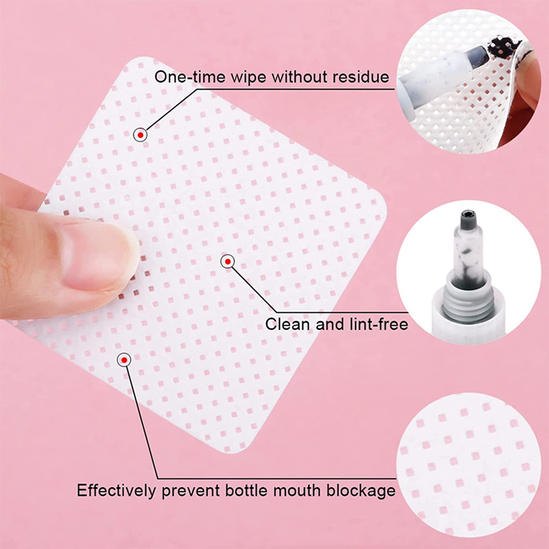 540枚入り/パック 糸くずの出ないネイルポリッシュリムーバ - Nail Art Remover のレビューと価格