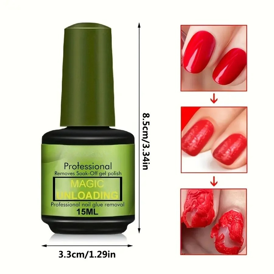 15mlマジックポリッシュグルーネイルアートマニキュアジェル - Nail Art Gel Polish のレビューと価格
