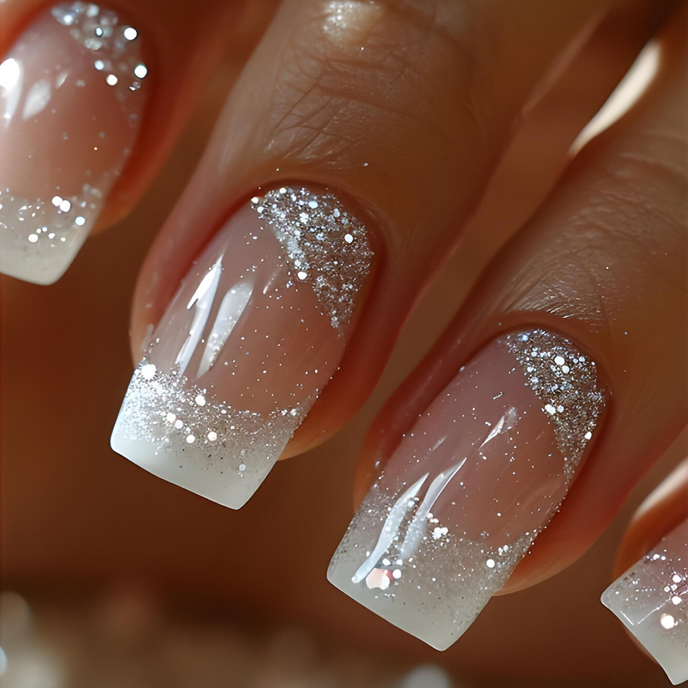 24枚入り/セット 中サイズ スクエア型 付け爪 女性用 ヌ - Nail Art Overlay のレビューと価格