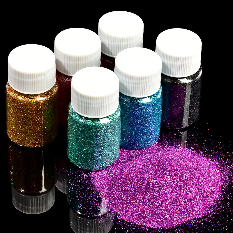 30ML DIY 釣り餌レーザーグリッター 長持ちし、色褪せ - Nail Art Overlay のレビューと価格