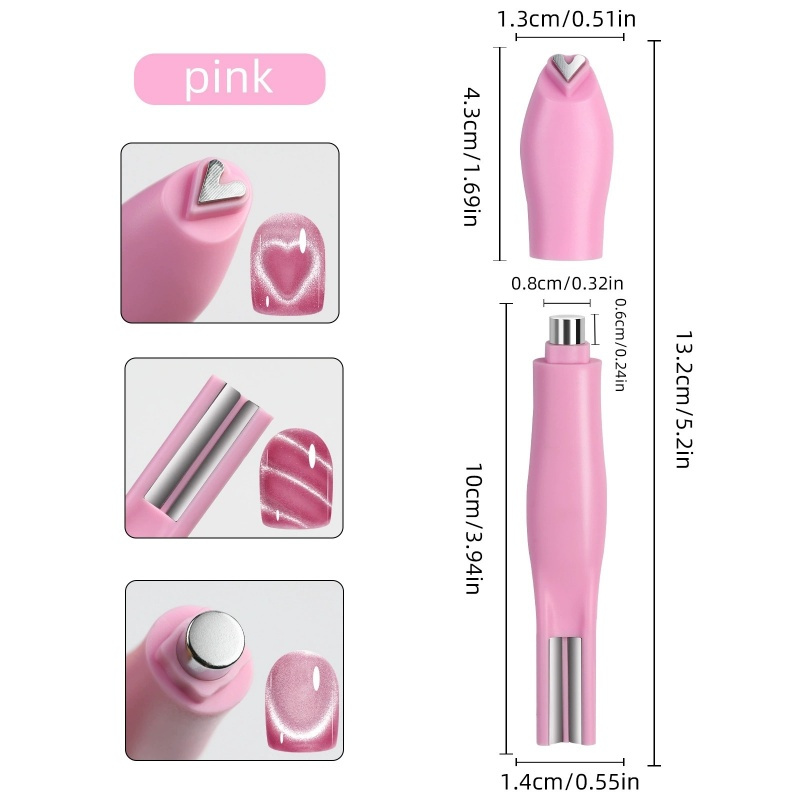 3 in 1キャットアイネイルマグネットスティック ラブハー - Nail Art Love のレビューと価格