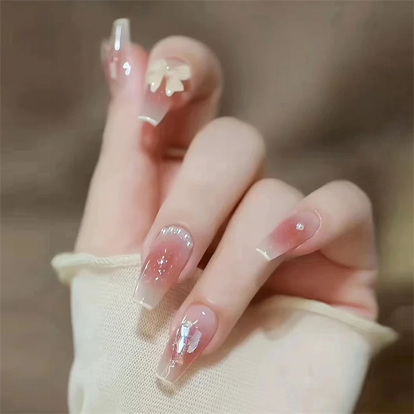 人工蝶ネクタイ,正方形,マニキュアアクセサリー,バレリーナ, - Nail Art Love のレビューと価格