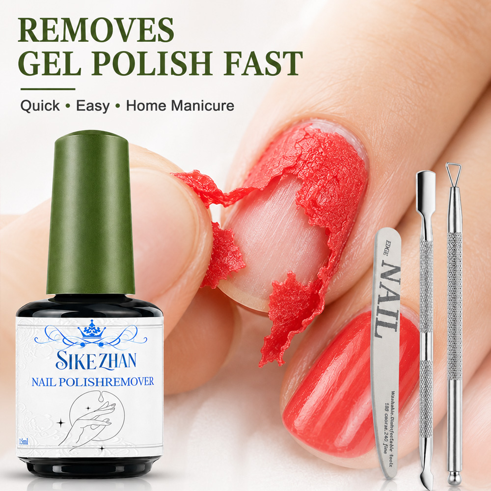 シケザン ファストマジックジェルリムーバー クイッククリーン - Nail Art Gel Polish のレビューと価格